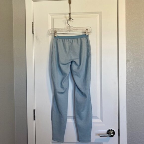 PATAGONIA Light Blue Capilene Performance Base Layer Pants Tights Leggings XS - Picture 6 of 12